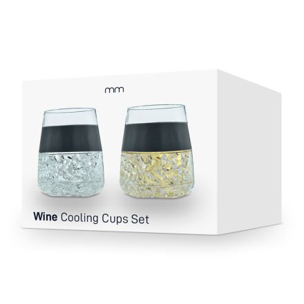 mm - Wine Cooling Cups Set of 2